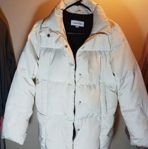 Calvin Klein down feathered coat
